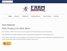 Tablet Screenshot of farmindustrial.com